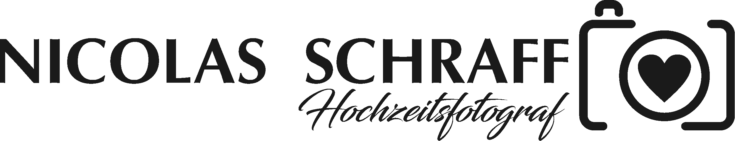Logo von Nicolas Schraff, Hochzeitsfotograf, Partner von Anja Alberg
