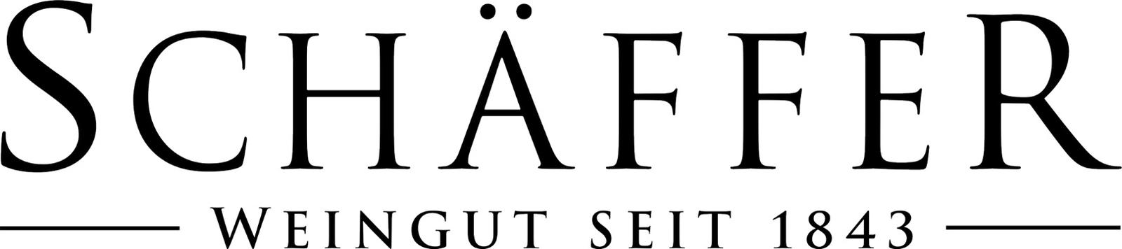 Logo des Weinguts Schäffer – traditionsreiches Weingut seit 1843